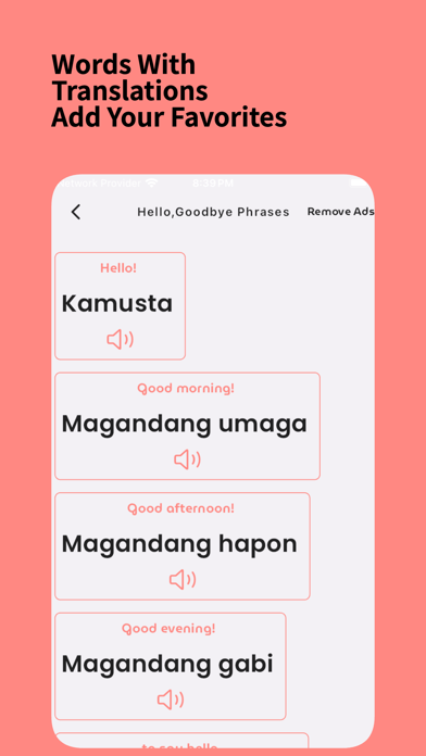 Learn Tagalog For Beginnersのおすすめ画像4