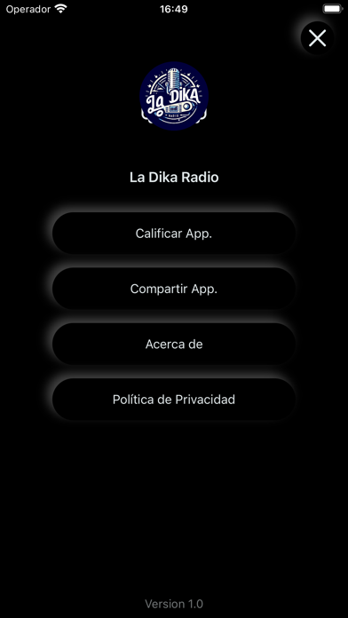 La Dika Radio Screenshot