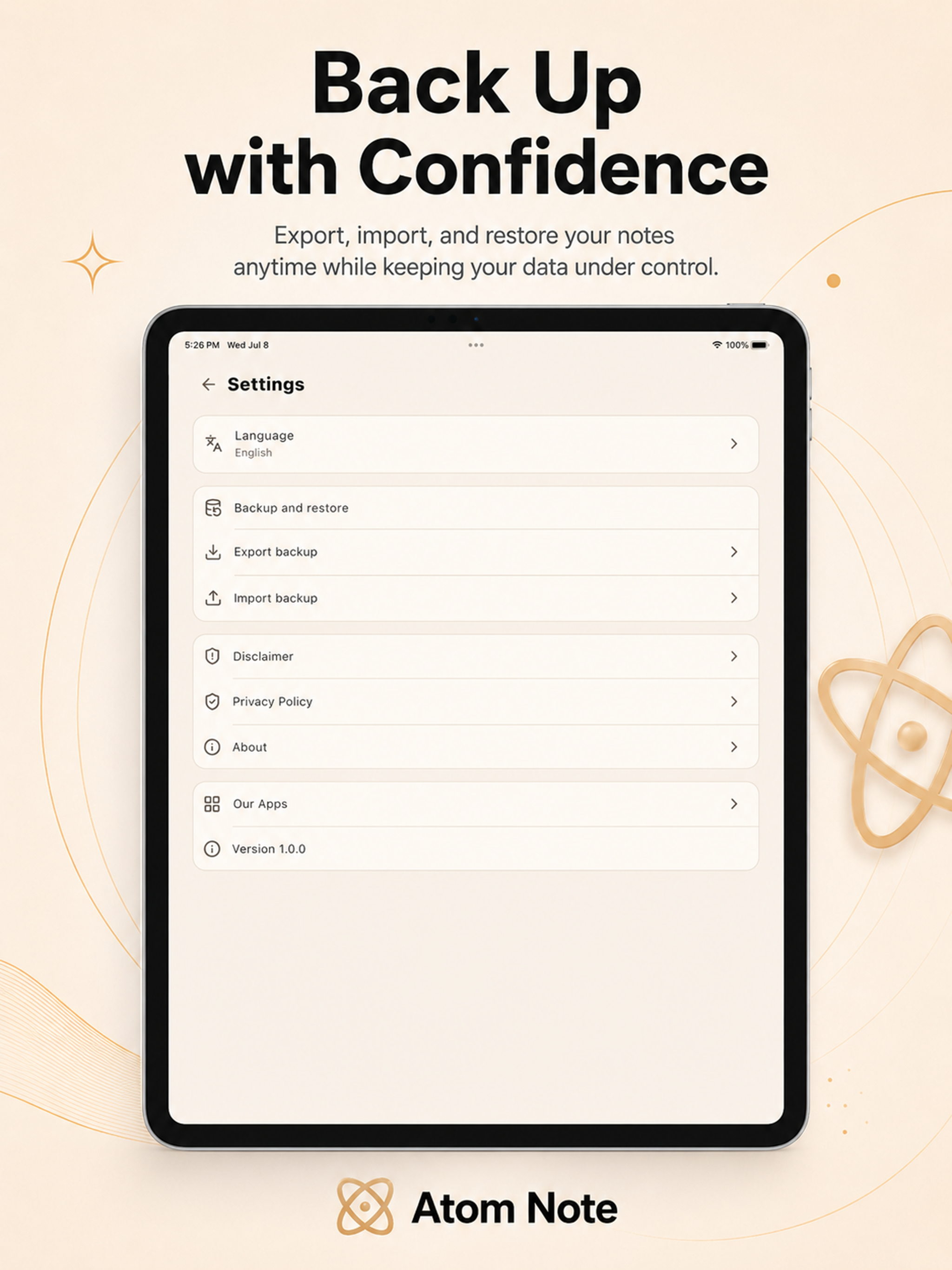 Atom Note screenshot 10