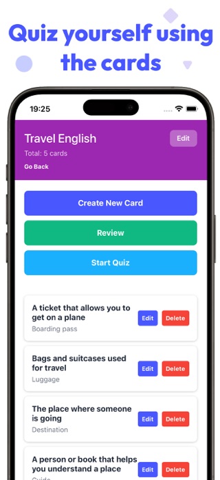 Flashcard Maker - Flashcardd Screenshot 4 of 5