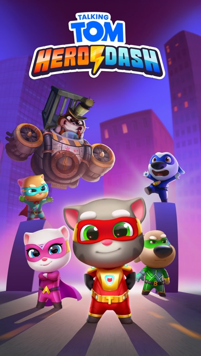 Talking Tom Hero Dash Screenshot