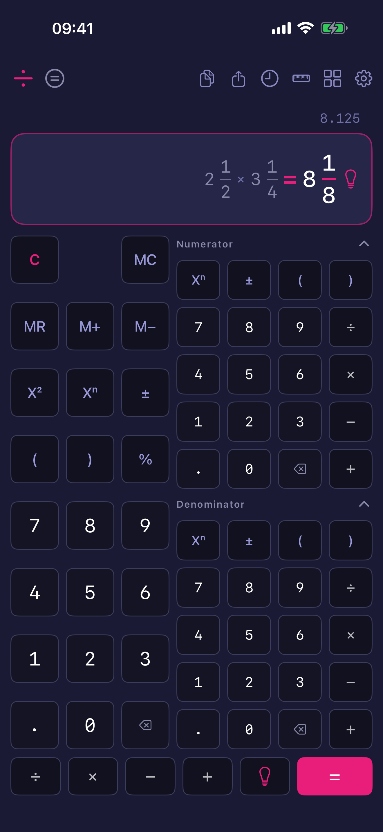 Fraction Calculator & Solver screenshot 3