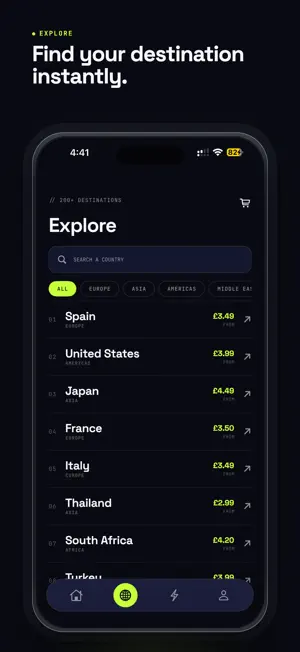 gosimless: Travel & Data screenshot 3