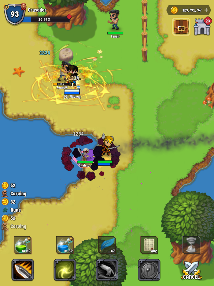 Walking Hero - Auto Battle RPG