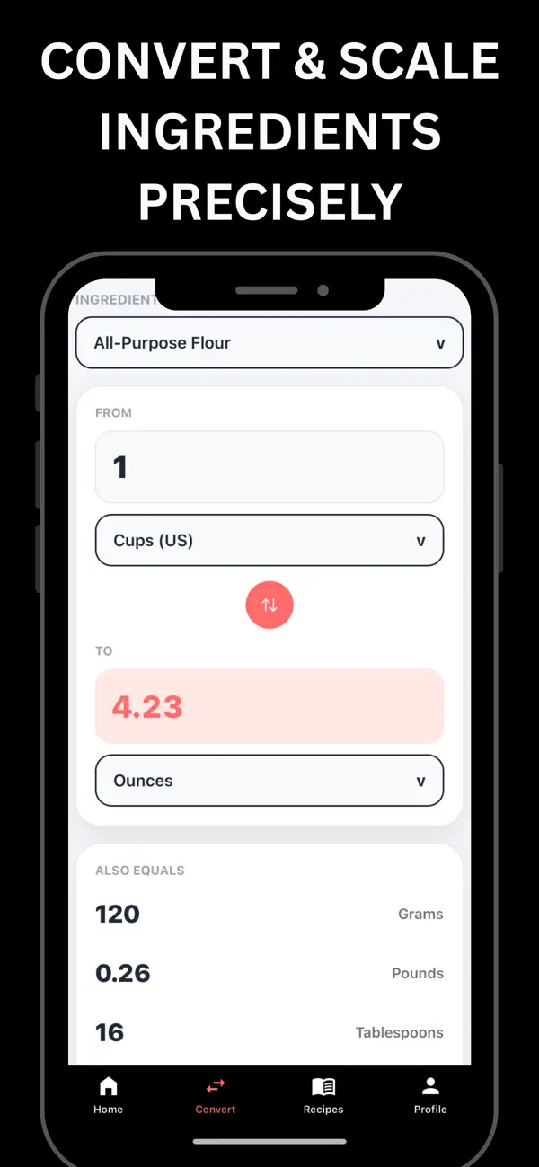 Screenshot #2 pour Bake-It: Baking Calculator