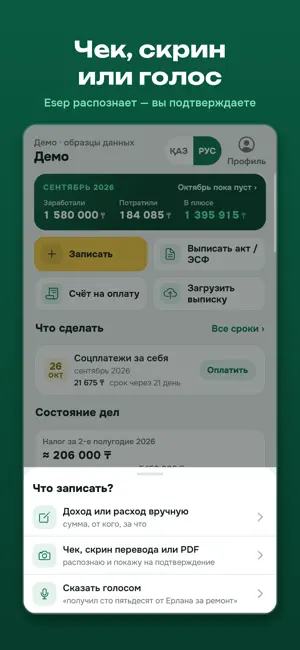 Esep KZ: налоги и учёт ИП screenshot 3