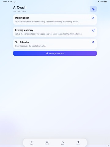 Planner AI Pro: Day Planner iPad screenshot
