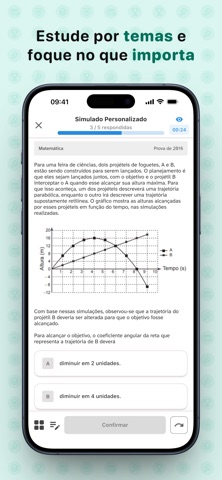 Enem 2026 Questões e Simulados screenshot