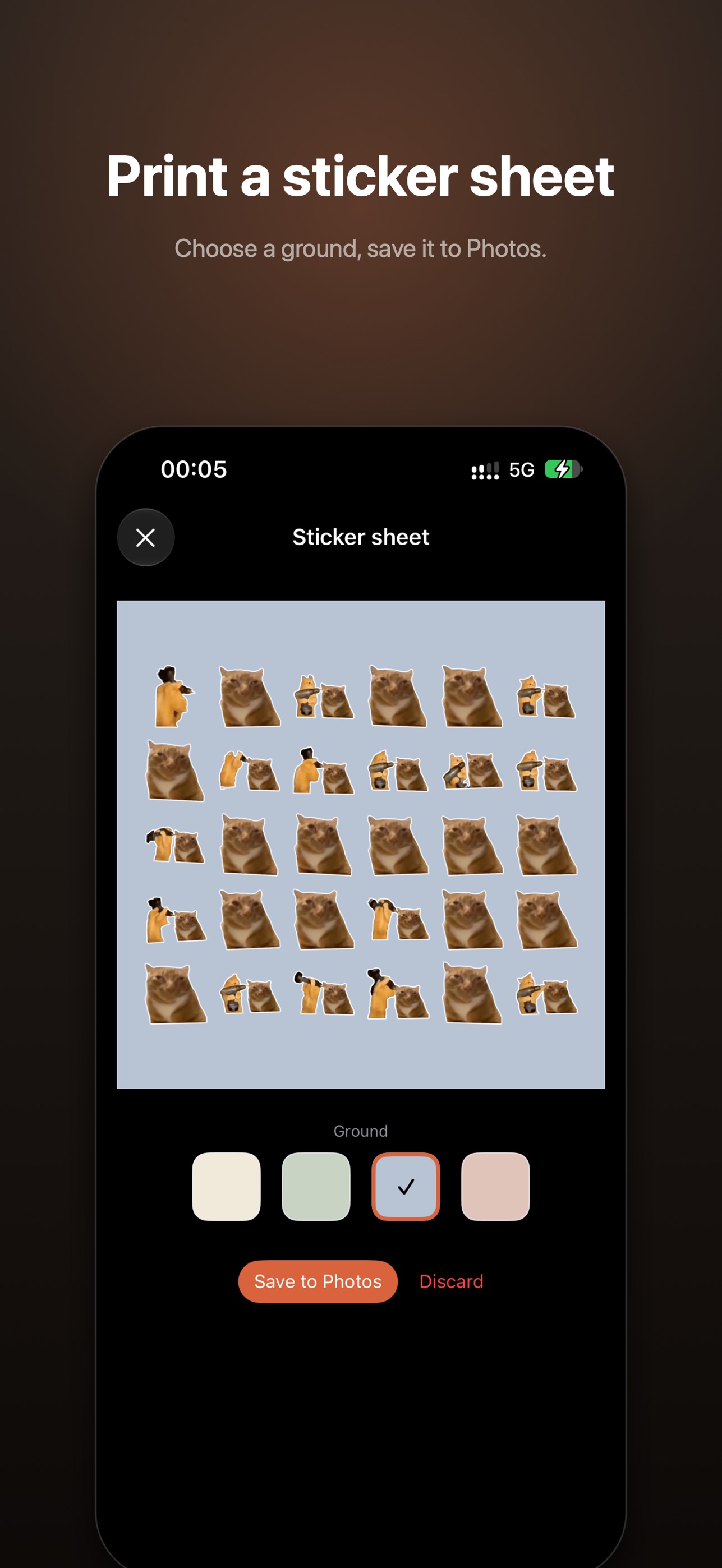 Screenshot 4 of Cutting Floor: Sticker Maker