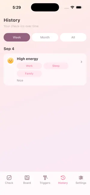 Mood Signals screenshot 2
