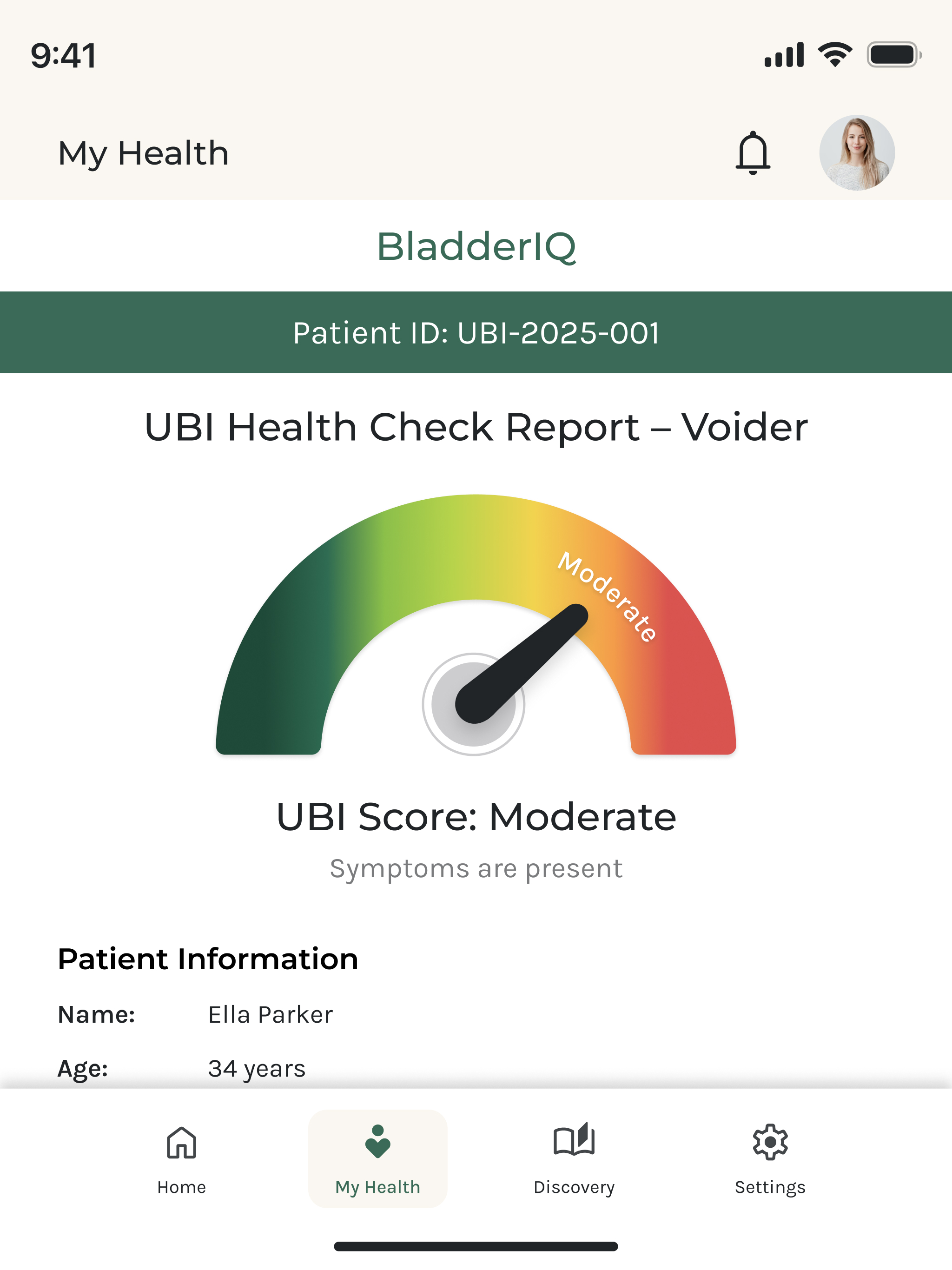 BladderIQ screenshot 14