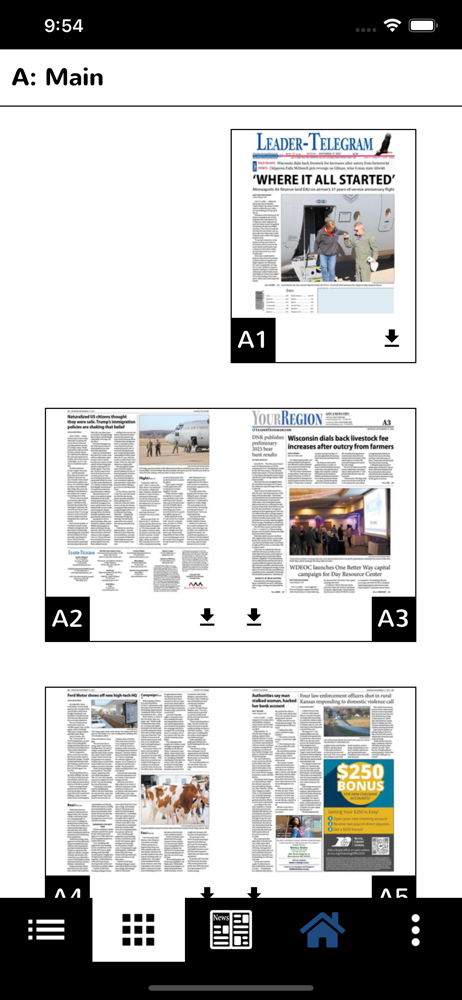 Leader-Telegram eEdition screenshot 6
