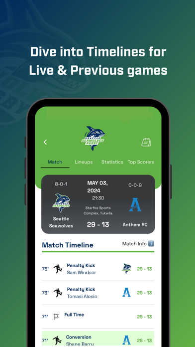 Seattle Seawolves Screenshot