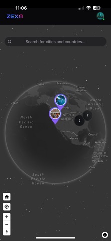 Zexa screenshot