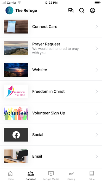 Refuge Family Rockport Screenshot