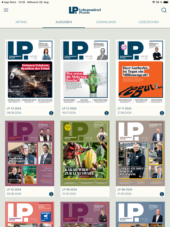 Screenshot #4 pour LEBENSMITTEL PRAXIS E-Paper