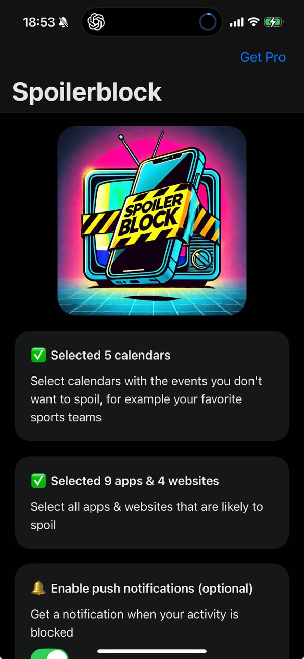 iPhone screenshot