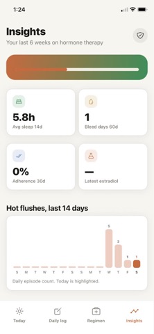 MenoSign: Menopause Tracker Screenshot 5 of 6