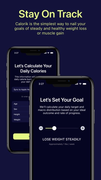 Calorik: AI Calorie Tracker Screenshot 9 of 10