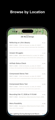 Markdown Voice Memos iPhone screenshot