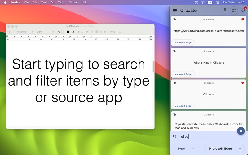 Clipaste - All-New Clipboard screenshot
