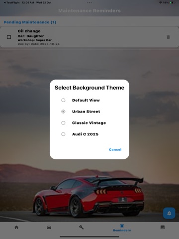 Xpert Car Maintenance iPad screenshot