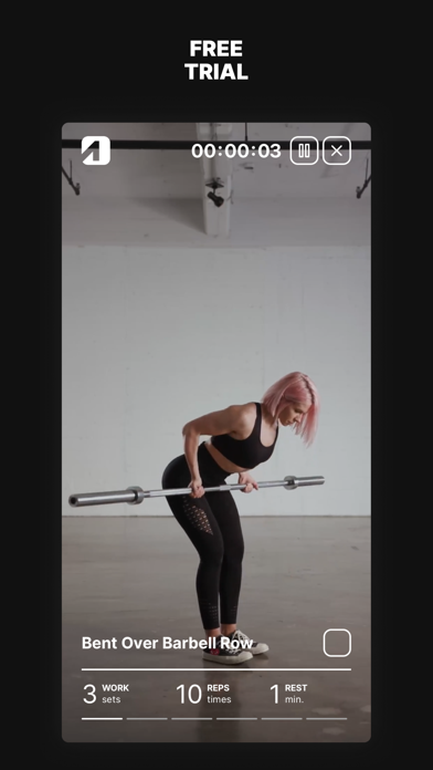 One Fitness App Screenshot