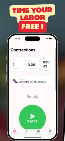 LaborGuard: Contraction Timer Screenshot 1 of 3