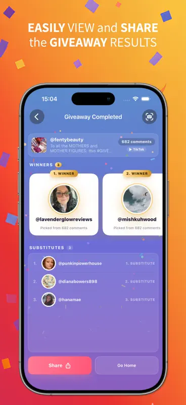 Giveaway Picker: Random Winner screenshot 4 of 4