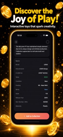 AI Toys Scanner | Value ID iPhone screenshot