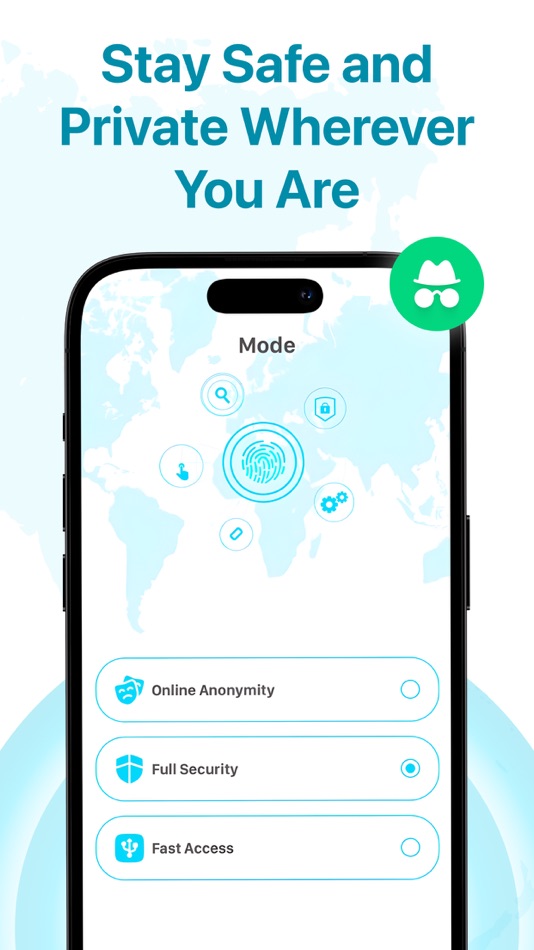 #3. Fast VPN turbo IP Changer (iOS) 由: VPN - location and ip changer. Hide your fake IP address. Change best proxy