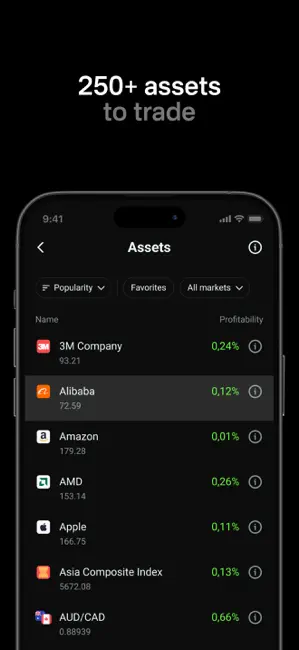 Olymptrade - Online Trading iPhone screenshot 5