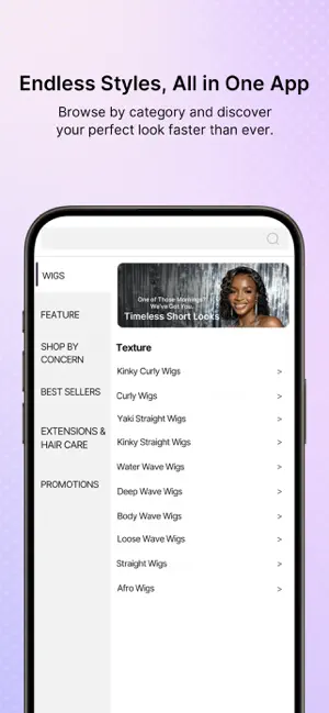 Luvme Hair iPhone screenshot 2