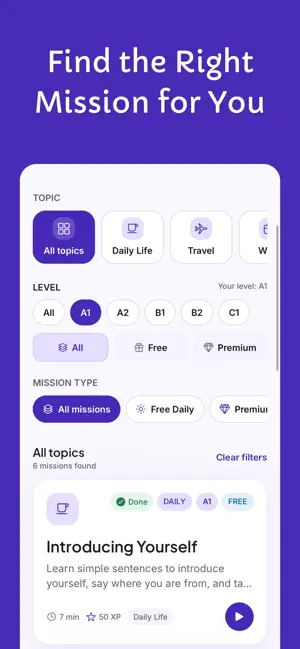 Daily English Mission screenshot 2