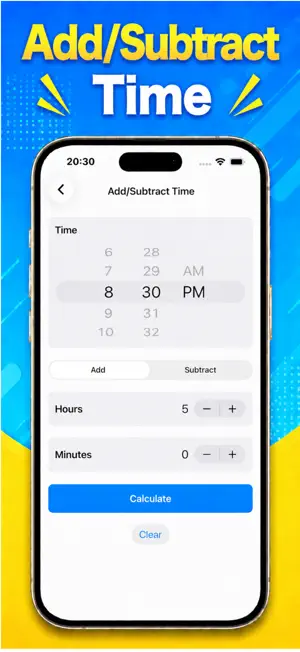 Date and time calc screenshot 4