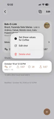 Espresso notes screenshot 7