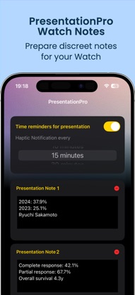PresentationPro Watch Notes screenshot 1