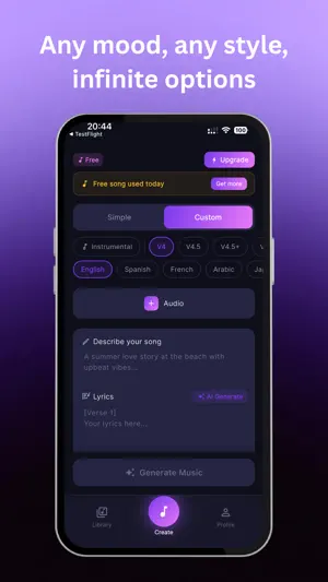 MelodAI: AI Song & Music Maker screenshot 2