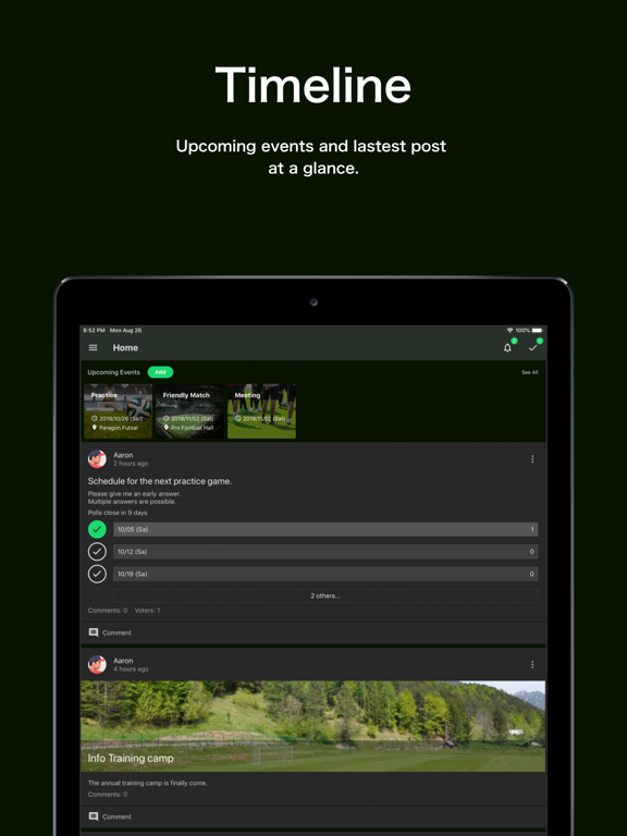 Screenshot #5 pour TeamHub - Manage Sports Teams
