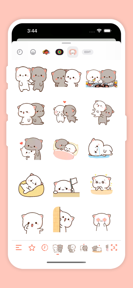 Mochi Cat Charms Animated screenshot 1