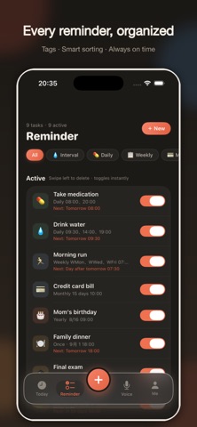 Kairos: Reminders & Timers Screenshot 2 of 10