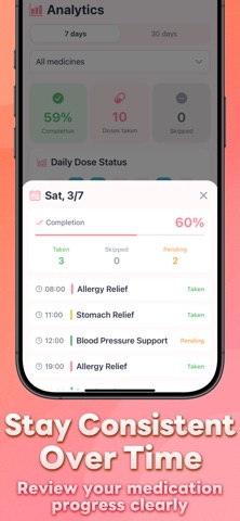Meds Tracker: Pill Reminder Screenshot 6 of 7
