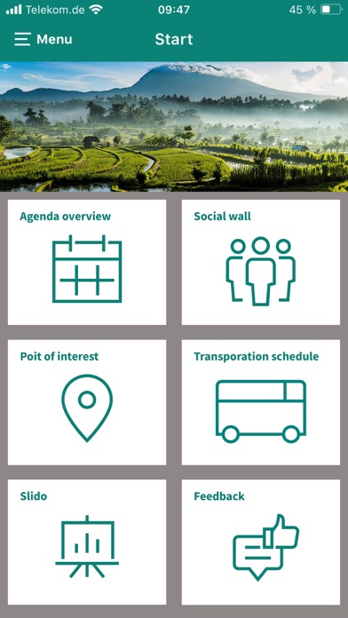 Infineon Events Screenshot
