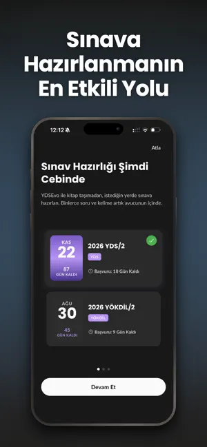 YDSEvo: YDS, YÖKDİL Hazırlık screenshot 1