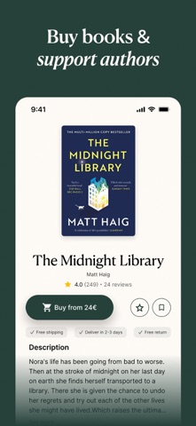 bookie: Book & Reading Tracker Screenshot 5 of 10