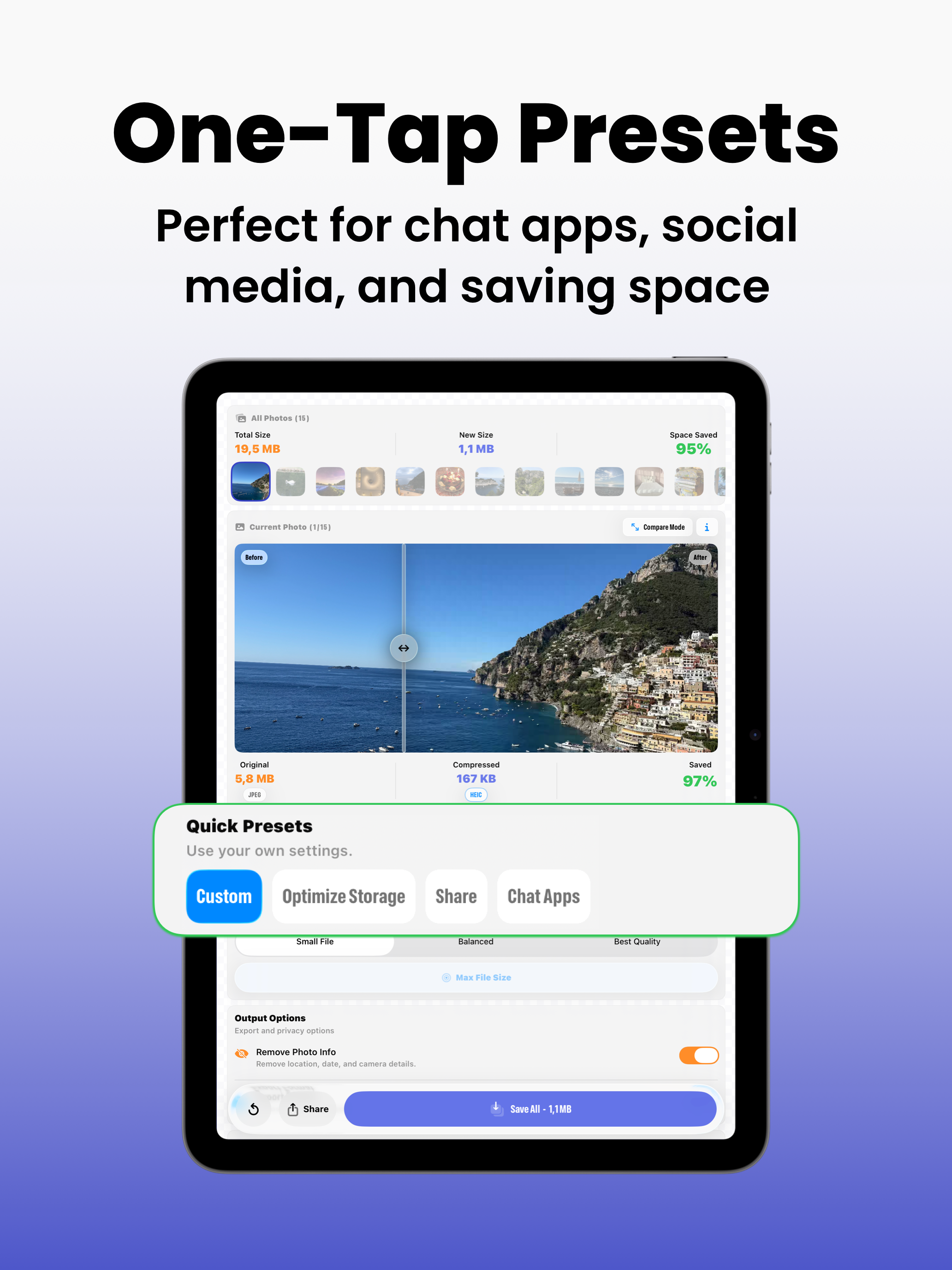 SmartSize: Photo Compressor screenshot 10