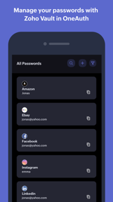 Authenticator App - OneAuth screenshot