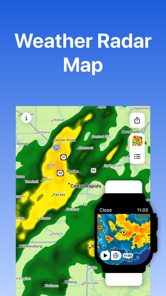 Weather Radar・RainViewer - 4.2.1 - (iOS)