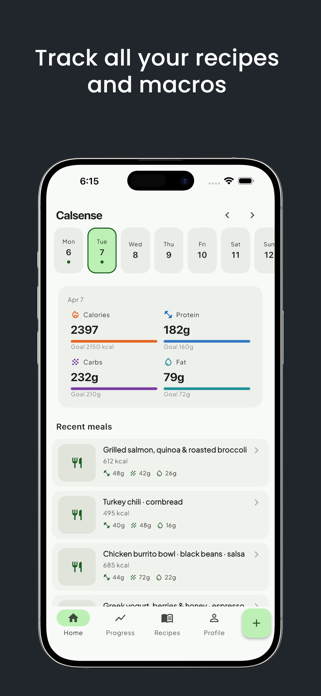 Calsense - AI Macro Tracker Screenshot 2 of 5