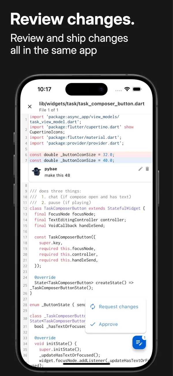 #4. Async.dev (iOS) Podle: Mikkel Kim